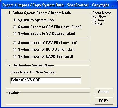 National Association  Stock  Auto Racing Scanner on Export   Import   Copy System Data  Dma Radios